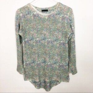 Nally & Millie | Women's Hi Low Long Sleeves Sweater Size Small